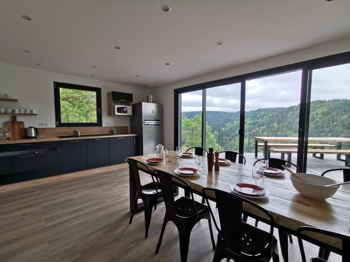 Maison D'Architecte En Pleine Nature Arlempdes Екстер'єр фото